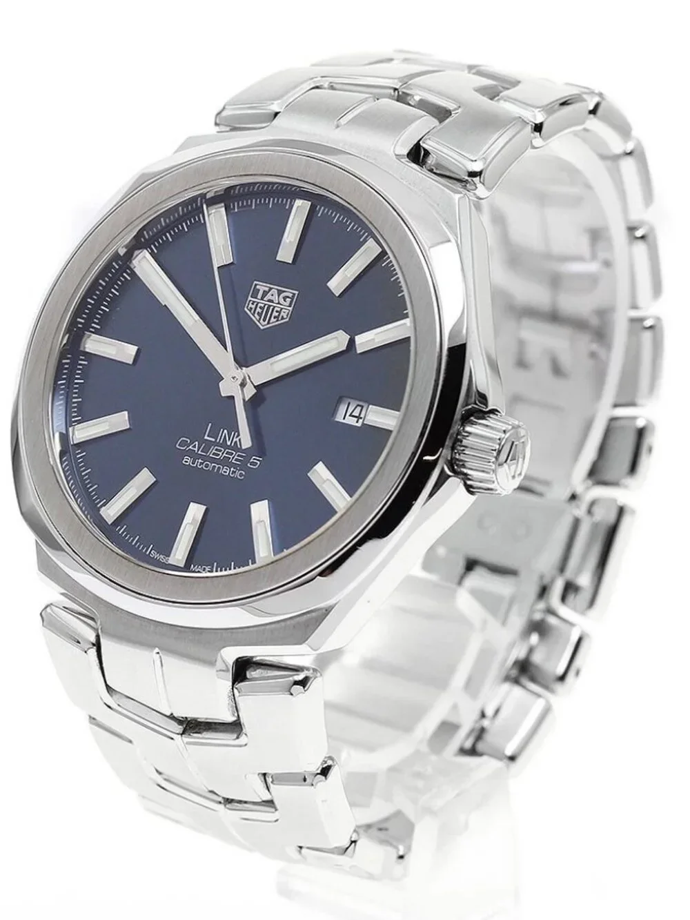 TAG HEUER Link WBC2112.BA0603 Caliber 5 Navy Dial Automatic Men's Watch_961284
